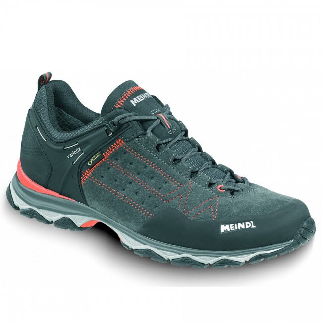 Meindl Herren Ontario Gtx Wanderschuh In Grau/Orange Meindl Herren Ontario Gtx Wanderschuh In Grau/Orange