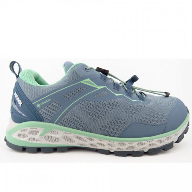 Meindl Damen Power Walker Lady 3 Gtx Wanderschuh In Hellgrau Mint Meindl Damen Power Walker Lady 3 Gtx Wanderschuh In Hellgrau Mint